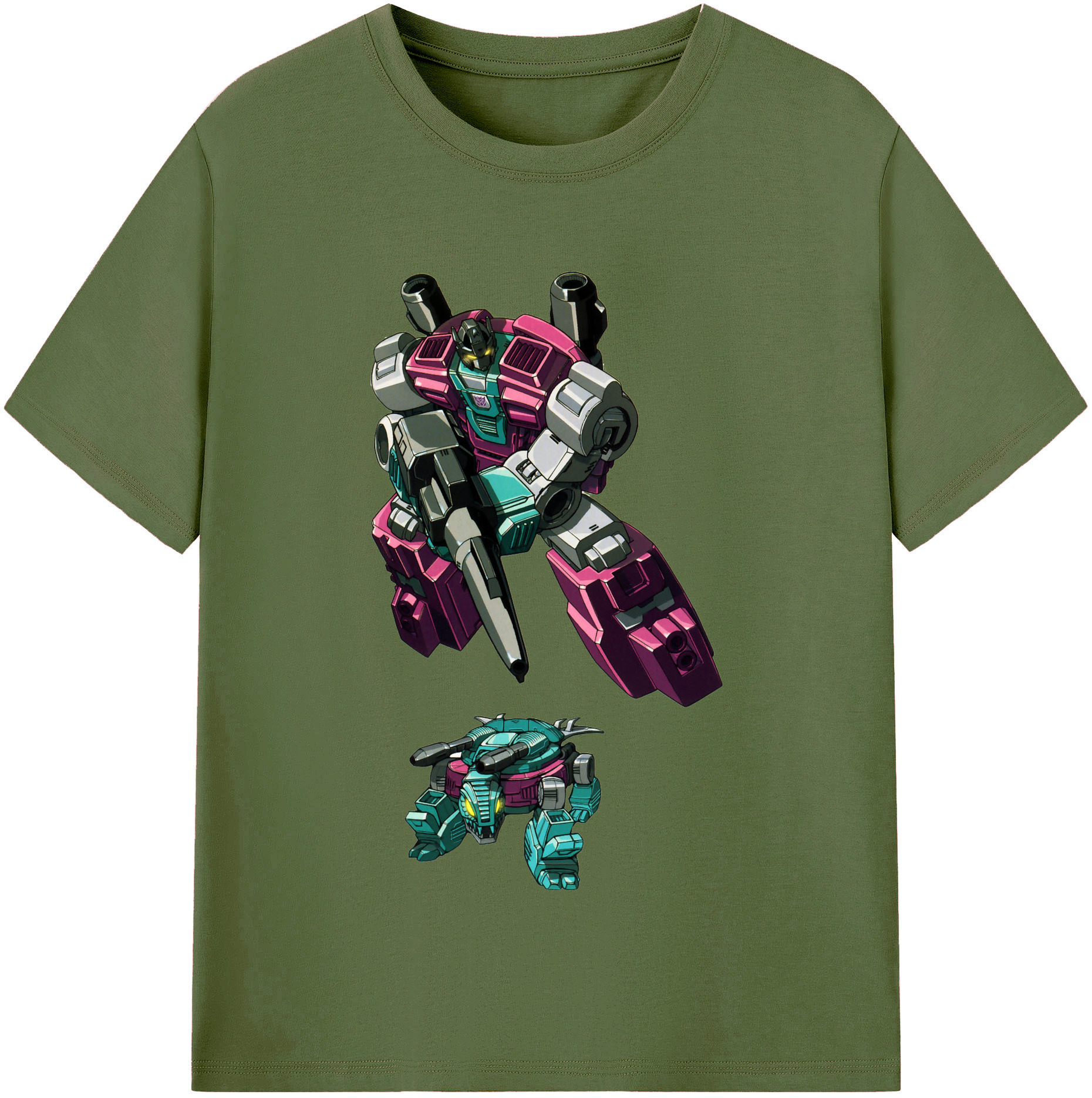 （画像用）  綿100％半袖Tシャツ（フロントプリント）